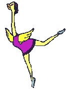 Ostrich dancer