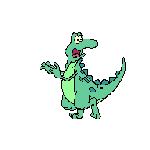 Dino runs away