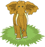 Yellow elephant