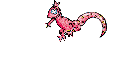 Pink lizard