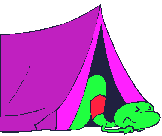 In tent
