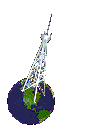 Tower on globe