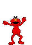 Elmo jumps