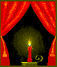 Lonely candle