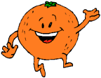 Happy orange