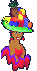 Hat of fruits