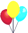 Clown on balloon