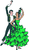 Flamenco couple