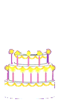 Surprise in cake