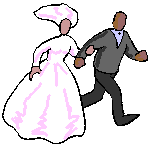 Newlyweds run