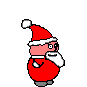 Santa jumps