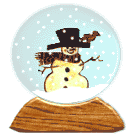 Snowman ball
