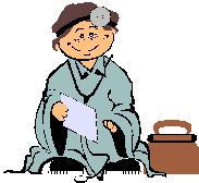 Boy plays doctor
