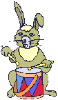 Drummer rabbit