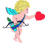 Cupid stands