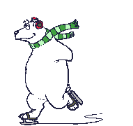 Polar bear skates