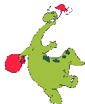 Christmas dino