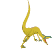 Yellowish dino