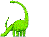 Green dino