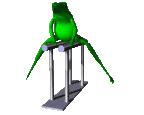 Frog gymnast