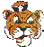 Winking tiger