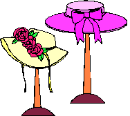 Ladies hat stands