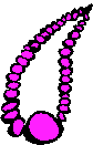 Purple neclace