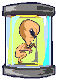 Alien in jar