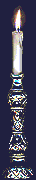 Candle in holder 2