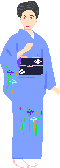 Woman in kimono