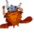 Angry viking