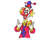 Colorful clown
