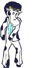 Disco cow