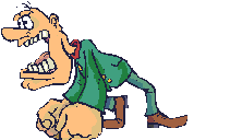 Angry man