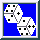 Dice button