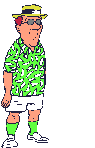 Tourist dances