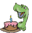 Birthday dino