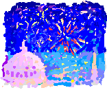 Fireworks in Washington