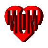 Mothers day heart