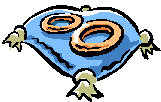 Rings on pillow