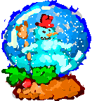 Snowman globe