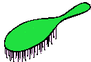 Green brush