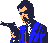 With a gun