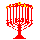 Menorah burns 2