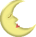 Moon sleeps