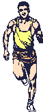 Man runs