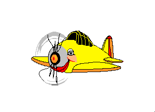 Cartoon plane 4