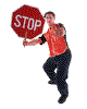 Stop guy