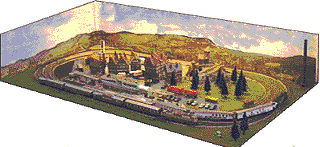 Model railroad