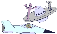 UFO with aliens
